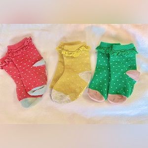 Mini Boden sock set. Good condition. Unsure of size. Possible 18-24 months